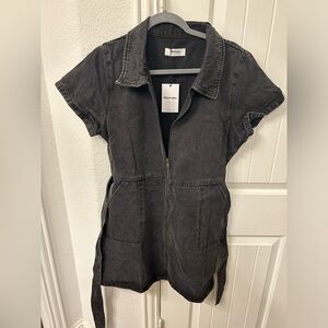 Denim black dress - Showpo!